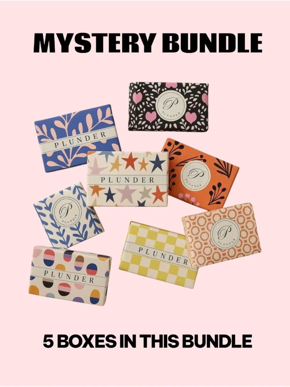 Plunder | Mystery Bundle 5 Pieces Necklace/Earrings/Bracelet/Ring